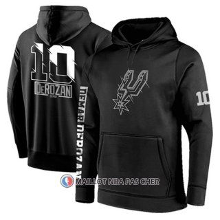 Veste a Capuche San Antonio Spurs Demar Derozan Noir