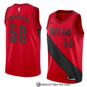 Maillot Portland Trail Blazers Caleb Swanigan Statement 2018 Rouge