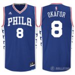 Maillot Philadelphia 76ers Okafor #8 Bleu
