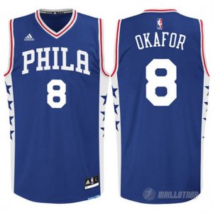 Maillot Philadelphia 76ers Okafor #8 Bleu