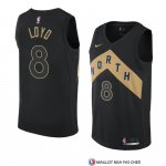 Maillot Tornto Raptors Jordan Loyd Ville 2018 Noir