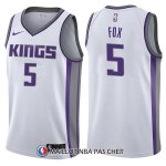 Maillot Sacramento Kings De'aaron Fox Association 5 2017-18 Blanc