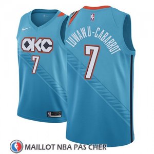 Maillot Oklahoma City Thunder Timothe Luwawu-cabarrot Ciudad 2018-19 Bleu