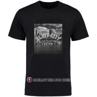 Maillot Manche Courte Memphis Grizzlies Ville Noir