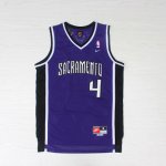 Maillot Sacramento Kings Webber #4 Pourpre