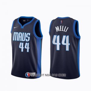 Maillot Dallas Mavericks Nicolo Melli Earned 2020-21 Bleu