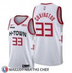 Maillot Houston Rockets Robert Covington Ville 2019-20 Blanc