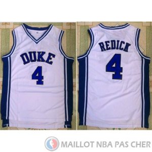Maillot NCAA Duke University Redick Blanc