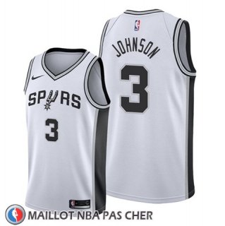 Maillot San Antonio Spurs Keldon Johnson Association 2019-20 Blanc