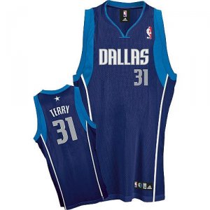 Maillot Dallas Mavericks Terry #31 Bleu Marino