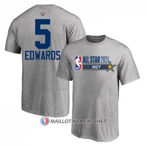Maillot Manche Courte All Star 2024 Anthony Edwards Gris