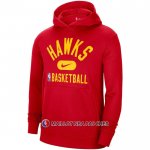 Veste a Capuche Atlanta Hawks Performance Practice 2021-22 Rouge