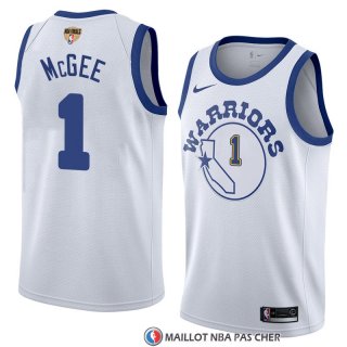 Maillot Golden State Warriors Javale Mcgee 1 Classic 2017-18 Blanc