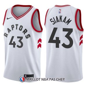 Maillot Tornto Raptors Pascal Siakam Association 43 2017-18 Blanc
