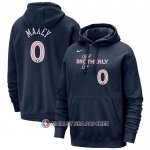 Veste a Capuche Philadelphia 76ers Tyrese Maxey Ville 2023-24 Bleu