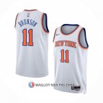 Maillot New York Knicks Jalen Brunson NO 11 Association 2022-23 Blanc