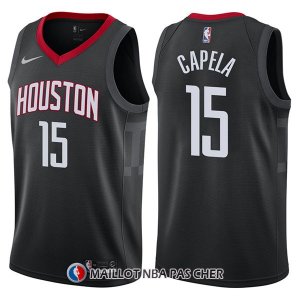 Maillot Houston Rockets Clint Capela Statement 15 2017-18 Noir