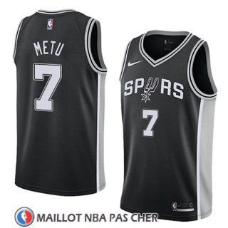 Maillot San Antonio Spurs Chimezie Metu No 7 Icon 2018 Noir