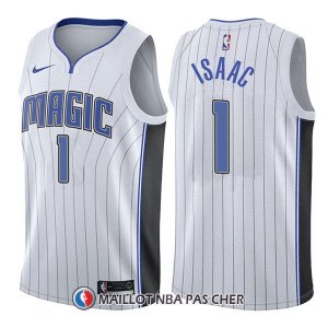 Maillot Orlando Magic Jonathan Isaac Association 1 2017-18 Blanc