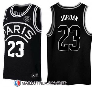 Maillot Aj X Psg Michael 23 Jordan Noir