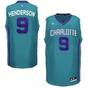 Maillot Hornets Henderson 9 Vert
