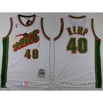 Maillot Seattle Supersonics Kemp #40 Blanc