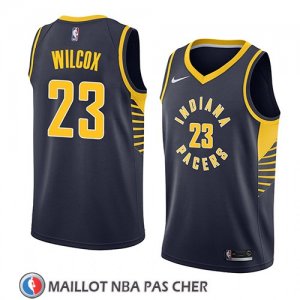 Maillot Indiana Pacers C.j. Wilcox No 23 Icon 2018 Bleu