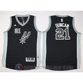 Maillot Enfant de Noir Duncan San Antonio Spurs Revolution 30