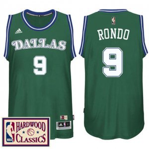 Maillot Retro Mavericks Rondo 9 Vert
