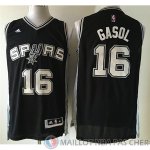 Maillot Spurs Gasol #16 Noir