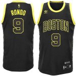 Maillot Alimentation Mode Celtics Rondo 9 Noir