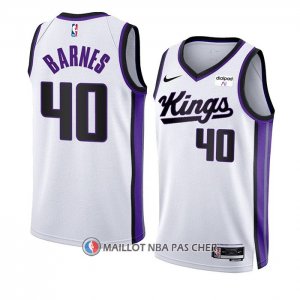 Maillot Sacramento Kings Harrison Barnes NO 40 Association 2023-24 Blanc