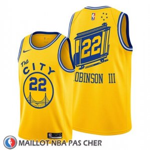 Maillot Golden State Warriors Glenn Robinson Iii Hardwood Classics Or
