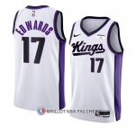 Maillot Sacramento Kings Kessler Edwards NO 17 Association 2023-24 Blanc