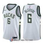 Maillot Milwaukee Bucks Eric Bledsoe Association 6 2017-18 Blanc