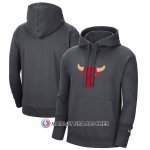 Veste a Capuche Chicago Bulls Ville 2020-21 Gris