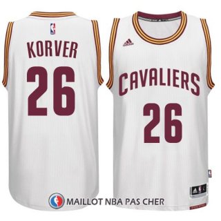 Maillot Cavaliers Korver 26 Blanc