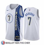 Maillot Indiana Pacers Malcolm Brogdon Ville Blanc