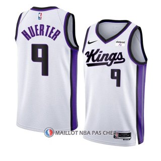 Maillot Sacramento Kings Kevin Huerter NO 9 Association 2023-24 Blanc