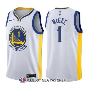 Maillot Golden State Warriors Javale Mcgee Association 1 2017-18 Blanc