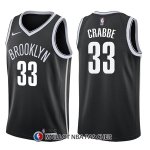 Maillot Brooklyn Nets Allen Crabbe Icon 33 2017-18 Noir