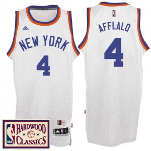 Maillot Retro 2016-17 Knicks Afflalo 4 Blanc
