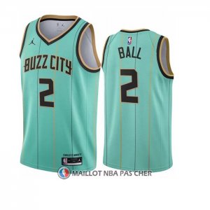 Maillot Charlotte Hornets Lamelo Ball Ville 2020-21 Vert