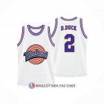 Maillot Enfant Tune Squad Daffy Duck NO 2 Blanc