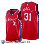 Maillot Philadelphia 76ers Mike Muscala Statement Rouge