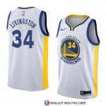 Maillot Golden State Warriors Shaun Livingston Association 2018 Blanc