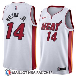 Maillot Miami Heat Derrick Walton Jr. No 14 Association 2018 Blanc