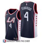 Maillot Los Angeles Clippers Milos Teodosic Ville 2019 Bleu