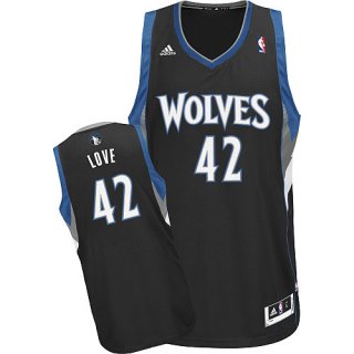 Maillot Noir Love Minnesota Timberwolves Revolution 30