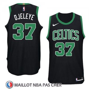 Maillot Boston Celtics Semi Ojeleye No 37 Statement 2018 Noir